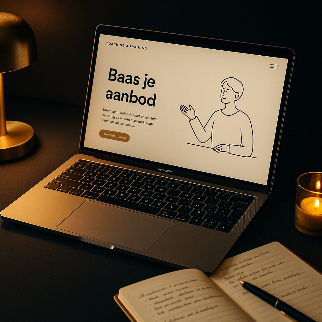 Aanbod formuleren op je website als coach: zo doe je dat